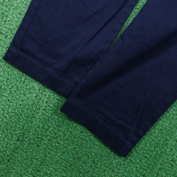 J CREW STRETCH NAVY BLUE FLAT FRONT CHINO PANTS MENS SIZE 32X30 - Picture 6 of 11